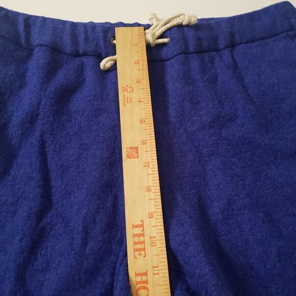 Broadway and Broome Drawstring Knit Pants Casual Flat Front Blue Womens 6 - Picture 12 of 14